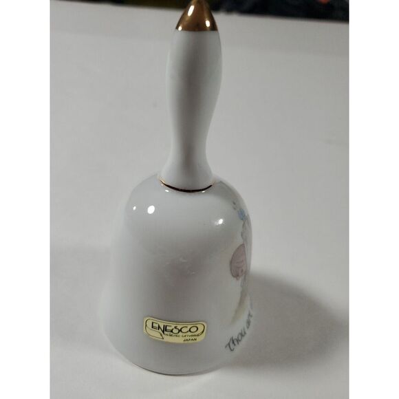 Enesco Precious Moments Bell Says "Thou Art Mine" - Picture 2 of 5
